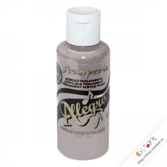 Краска акриловая "Allegro" Светло-серый [KAL135]